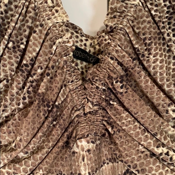Roberto Cavalli Snake Skin Dress Size 40 NWT - Picture 3 of 7